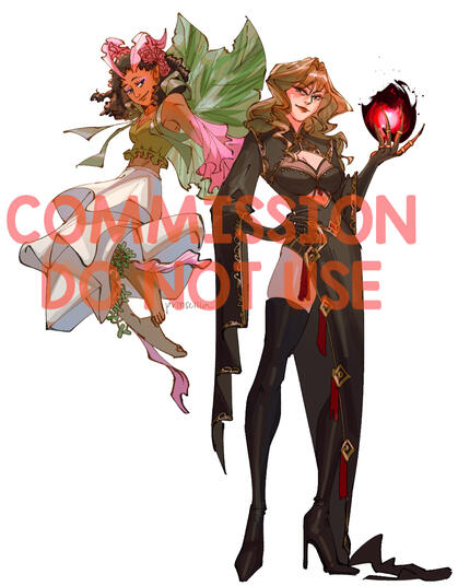 2 Colored Fullbodies