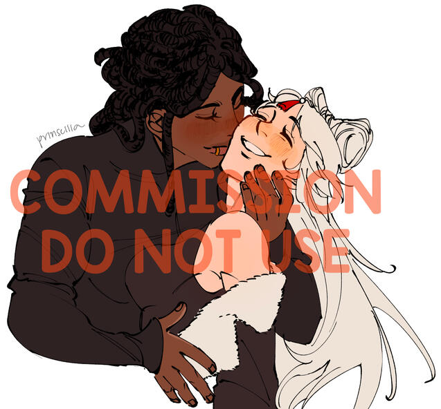 2 Bust Sketch + Flatcolor